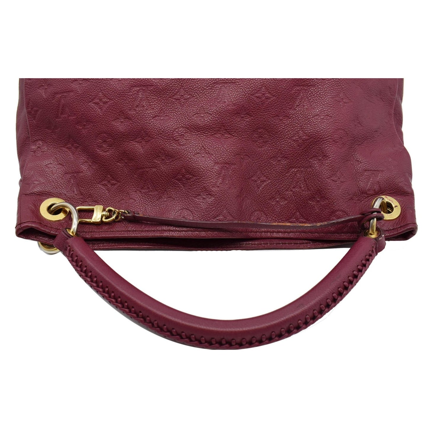 LOUIS VUITTON Artsy MM Empreinte Leather Hobo Shoulder Bag Mulberry