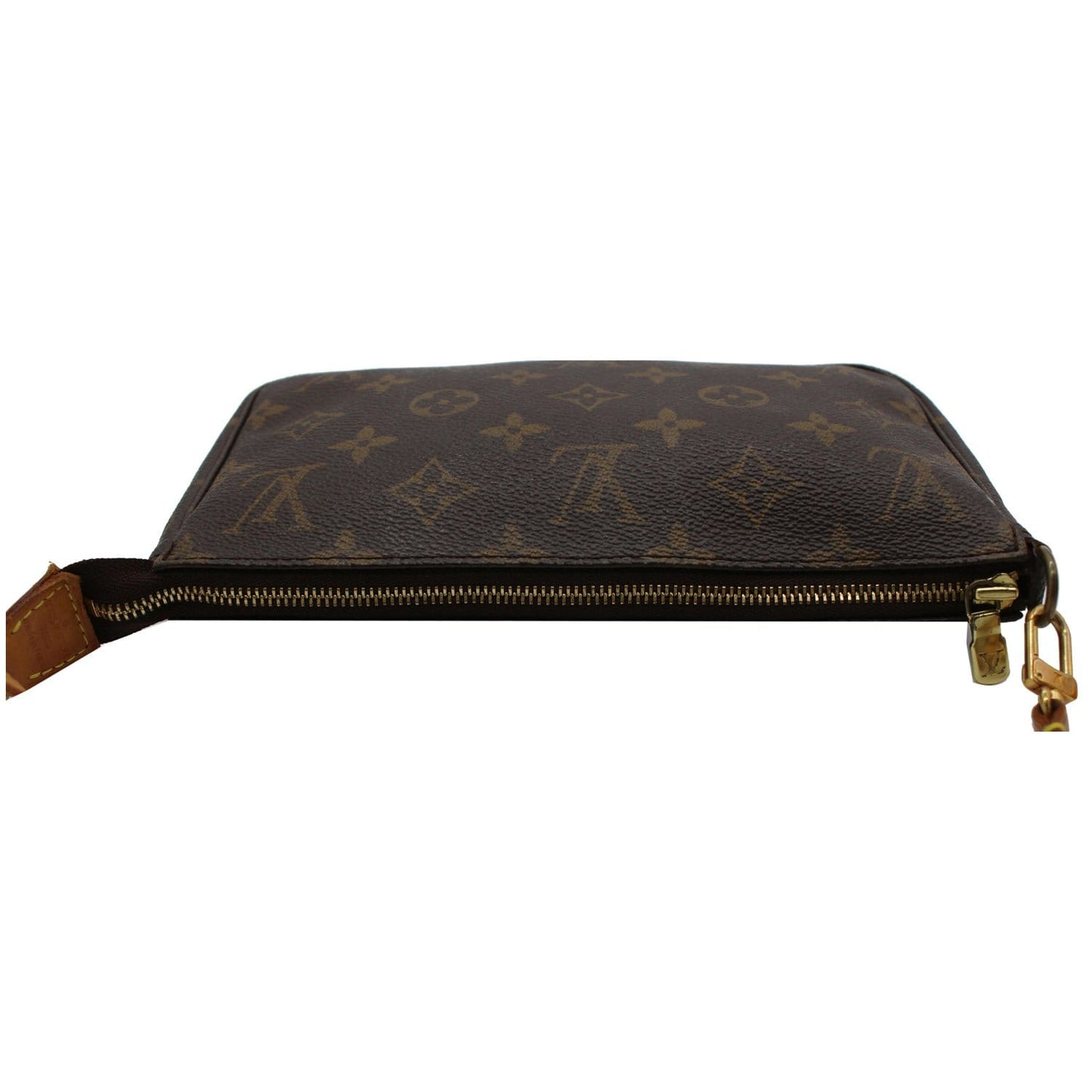 LOUIS VUITTON Pochette Accessoires Monogram Canvas Pouch  Brown