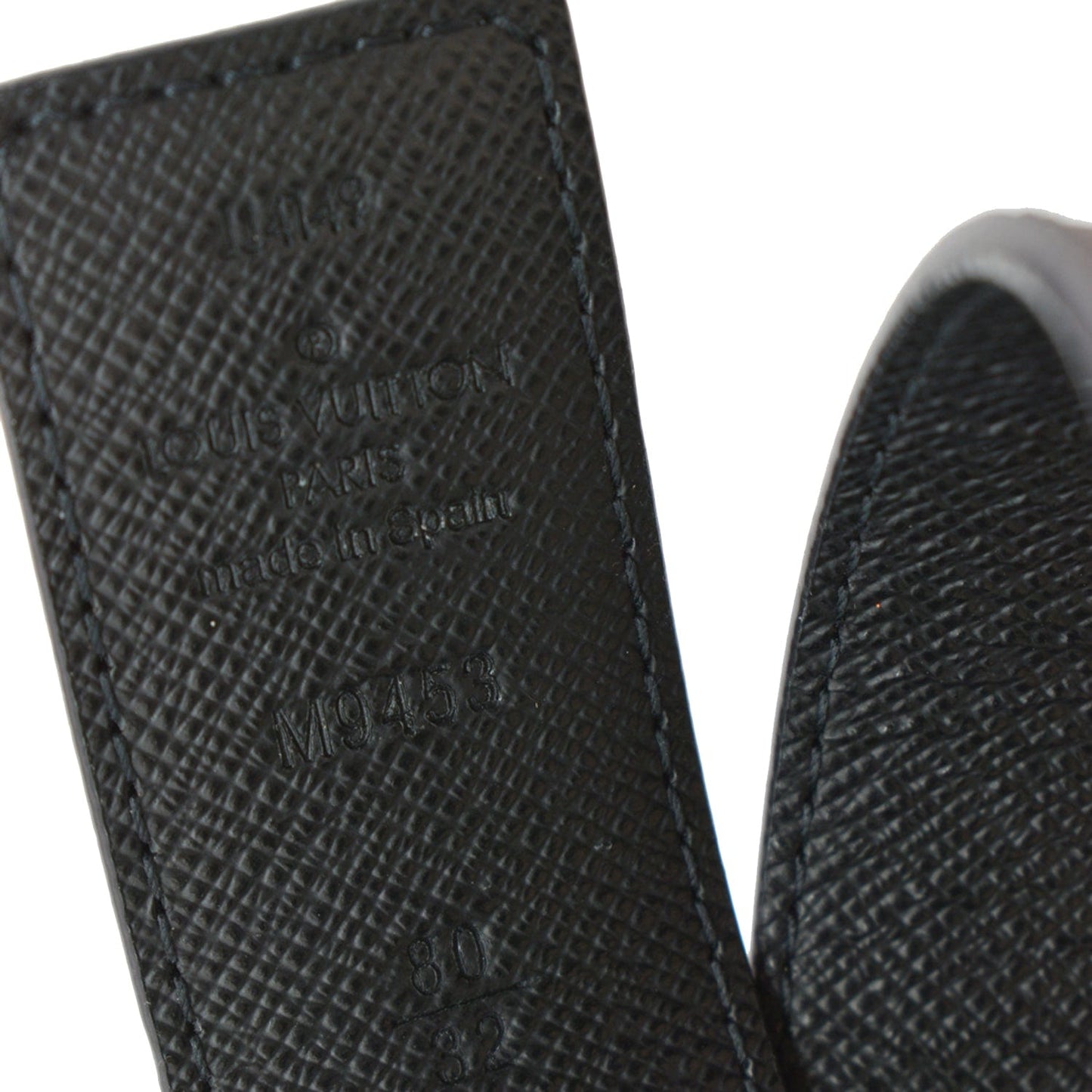LOUIS VUITTON LV Initiales Monogram Canvas Buckle Belt Brown