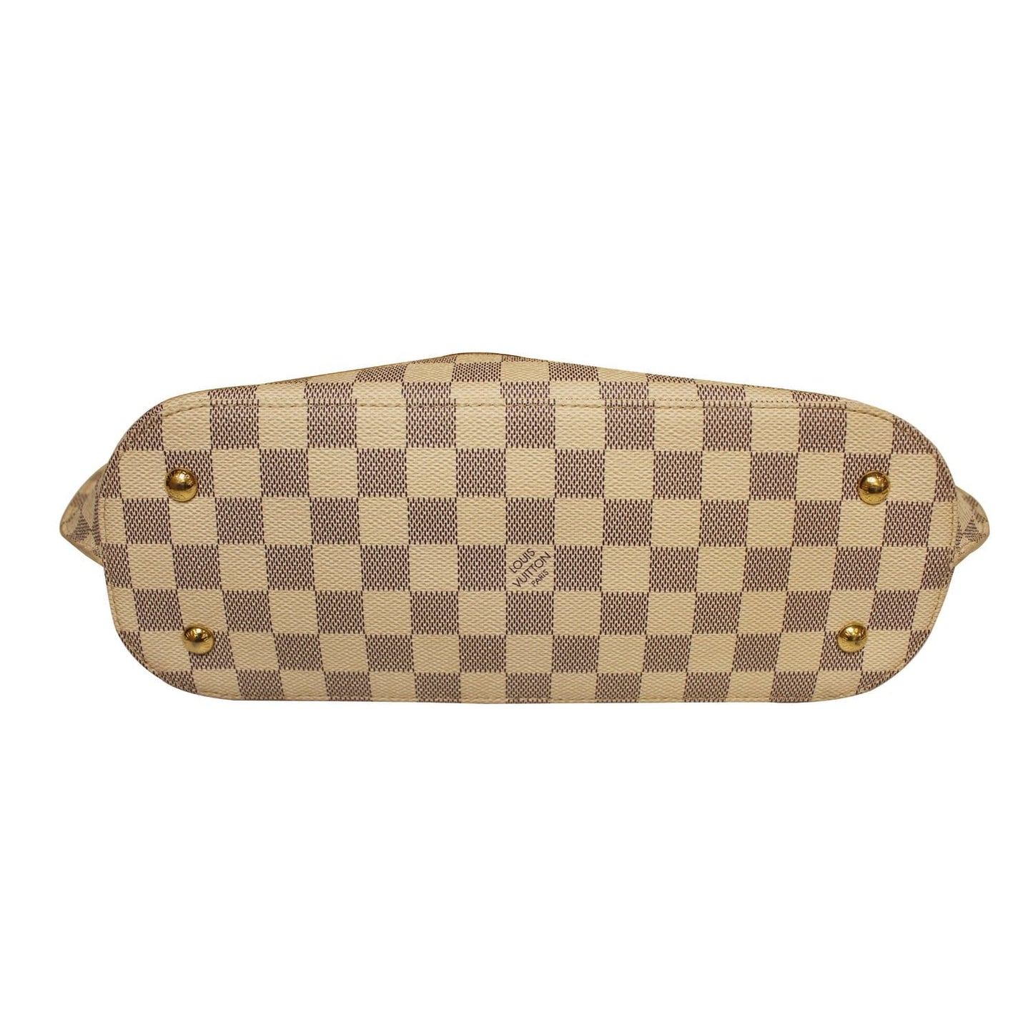 LOUIS VUITTON Girolata Damier Azur Shoulder Bag White
