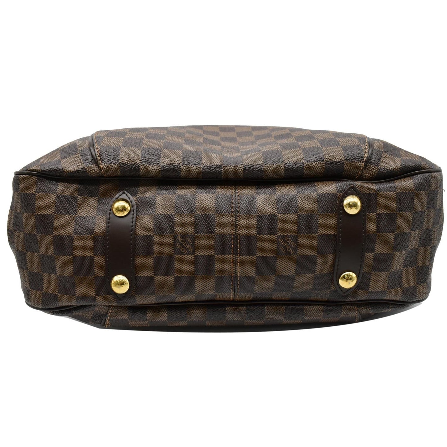 LOUIS VUITTON Galliera PM Damier Ebene Shoulder Bag Brown