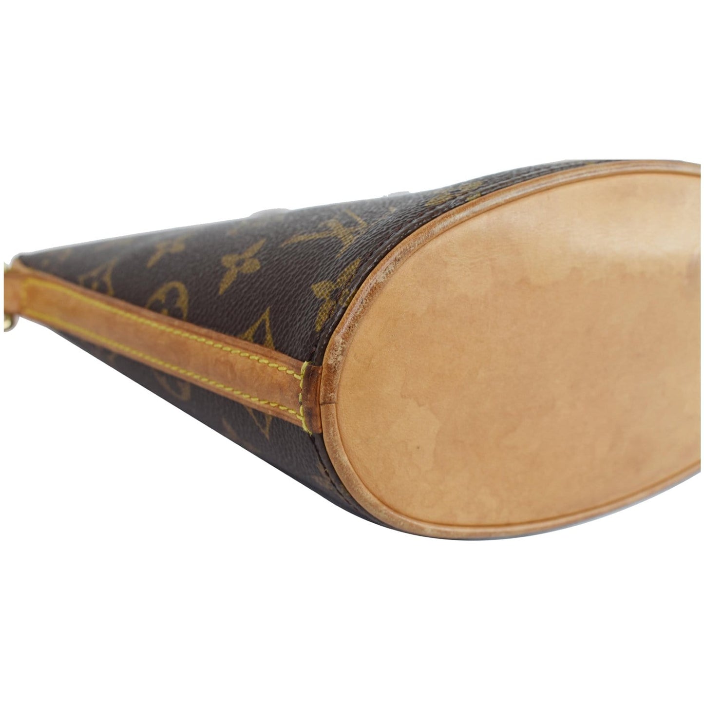 LOUIS VUITTON Drouot Monogram Canvas Shoulder Crossbody Bag Brown