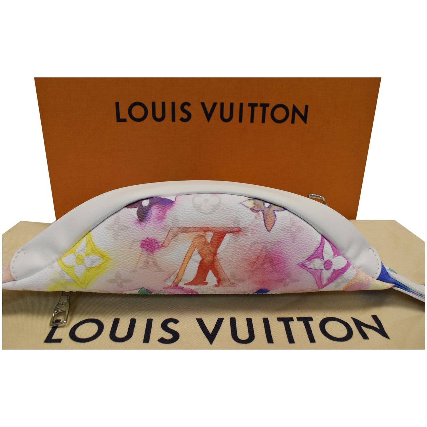 LOUIS VUITTON Discovery Monogram Watercolor Bumbag Multicolor