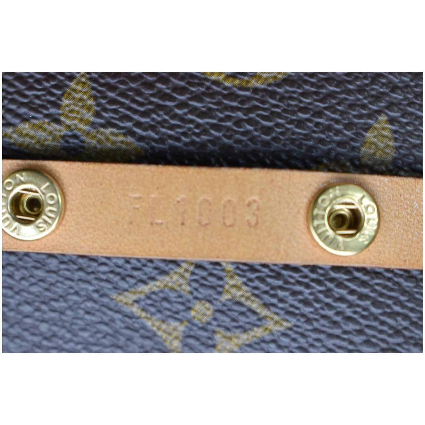 LOUIS VUITTON Pochette Florentine Monogram Canvas Waist Bag Brown