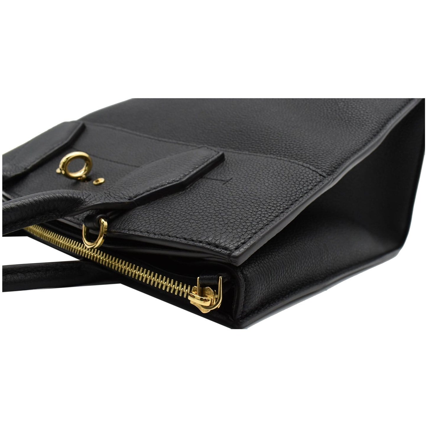 LOUIS VUITTON City Steamer MM Leather Shoulder Bag Noir
