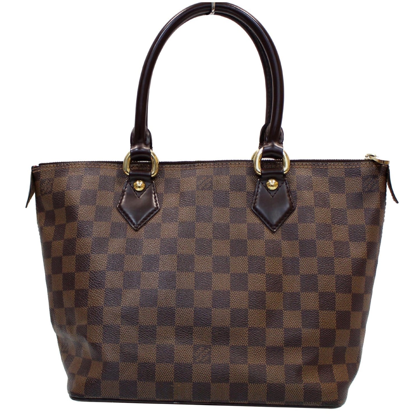 LOUIS VUITTON Saleya PM Damier Ebene Tote Shoulder Bag Brown - 15% OFF