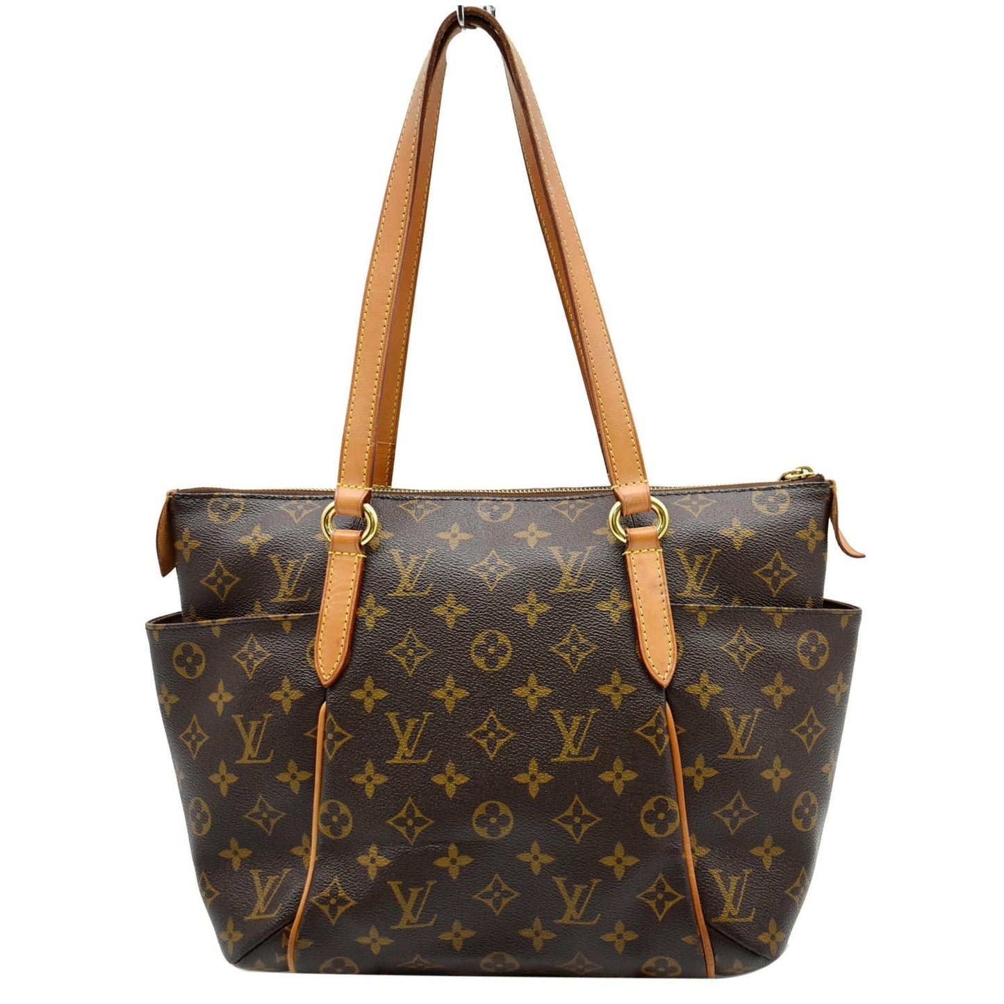 LOUIS VUITTON Totally PM Monogram Canvas Shoulder Bag Brown