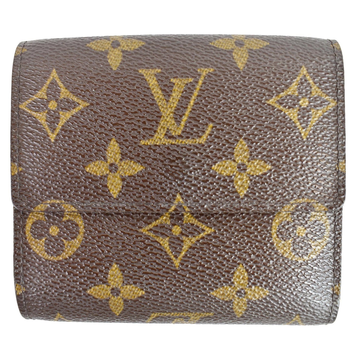 LOUIS VUITTON Monogram Canvas Anais Wallet Brown