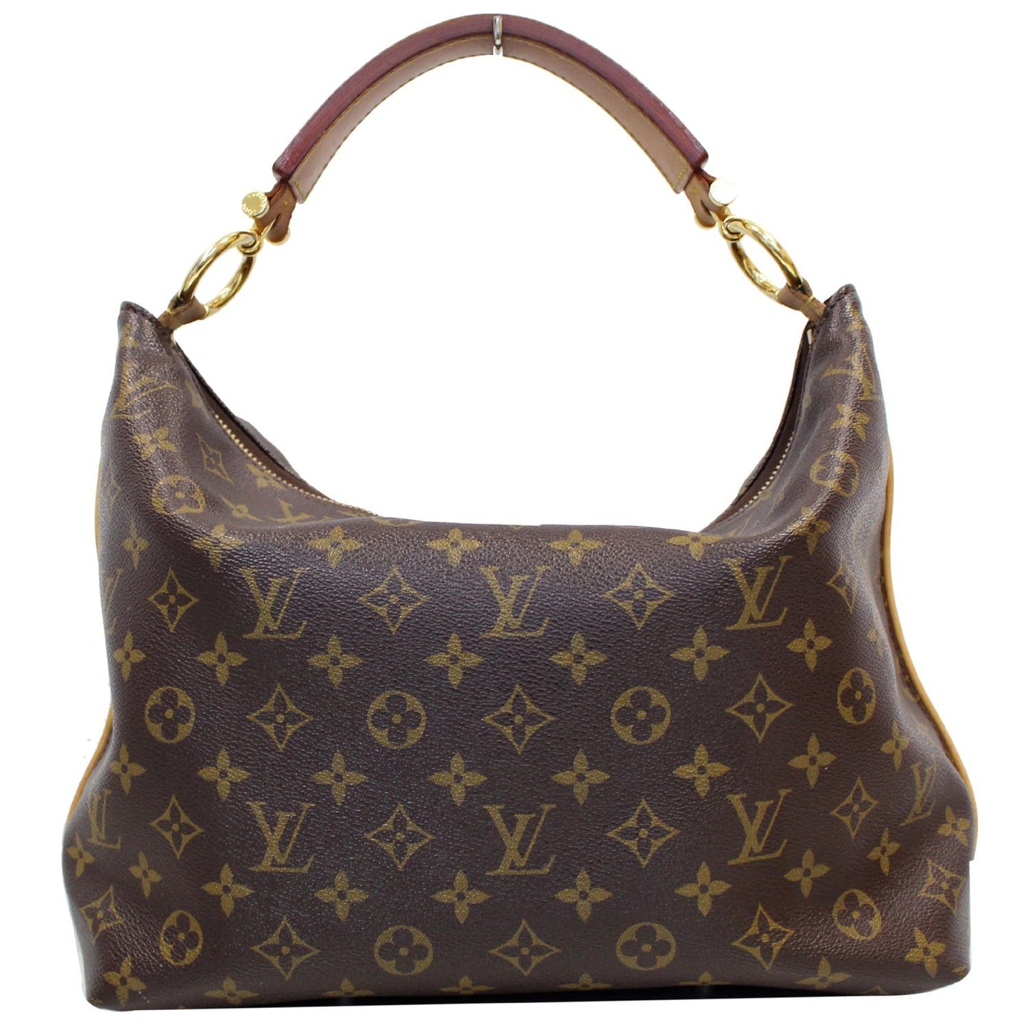 LOUIS VUITTON Sully PM Monogram Canvas Shoulder Bag Brown