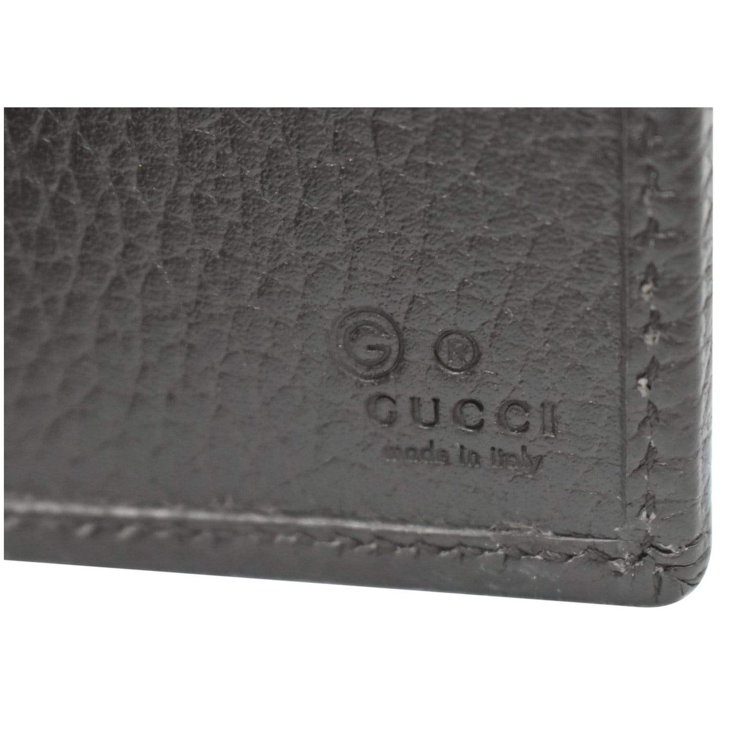 GUCCI Bi-fold GG Canvas Wallet Beige 260987