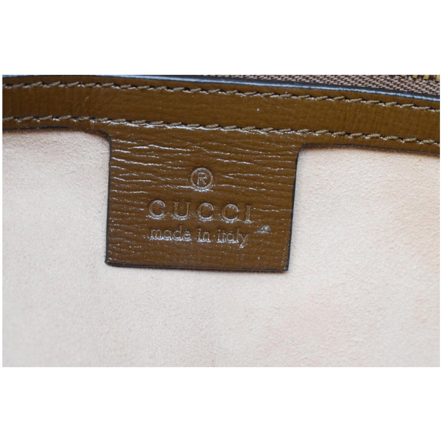GUCCI Jackie 1961 Small GG Supreme Canvas Leather Hobo Bag Beige 636706