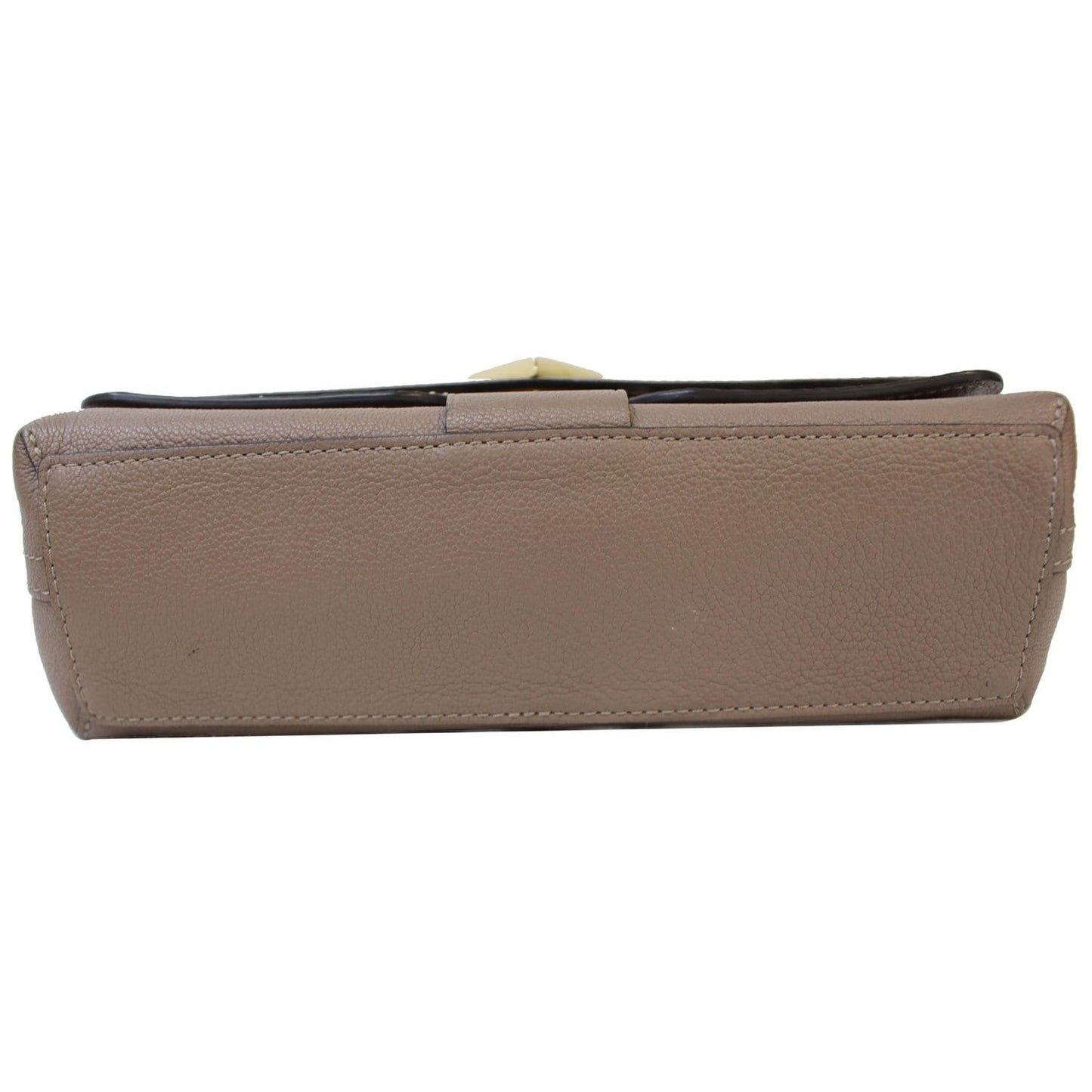 LOUIS VUITTON Python Very Chain Leather Shoulder Bag Taupe