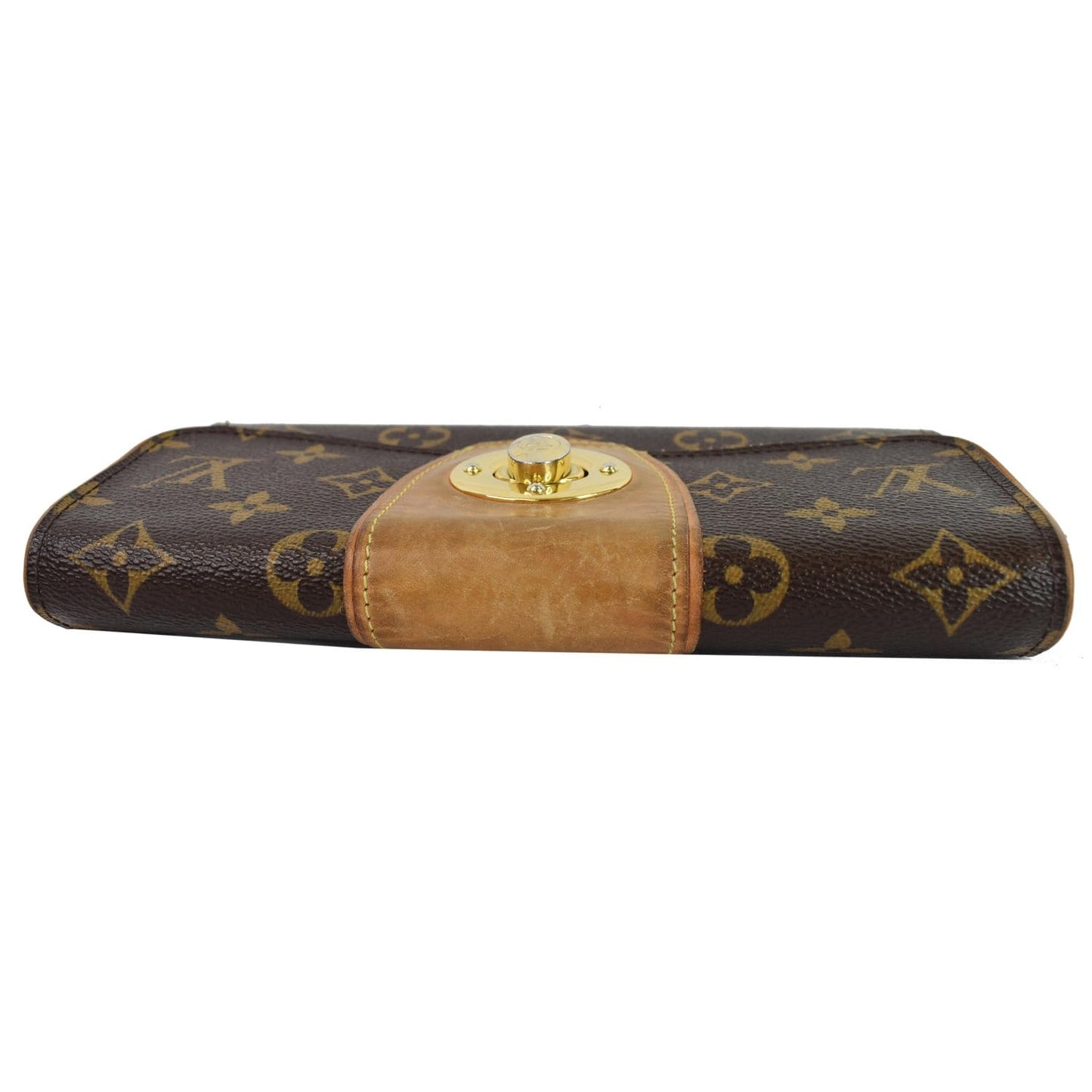 LOUIS VUITTON Monogram Canvas Boetie Wallet Brown