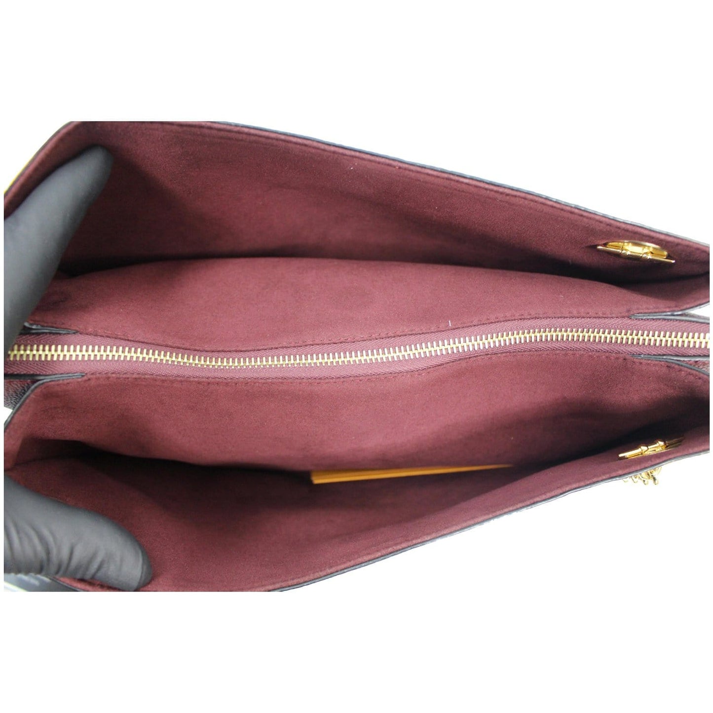 LOUIS VUITTON Surene MM Monogram Canvas Shoulder Bag Bordeaux