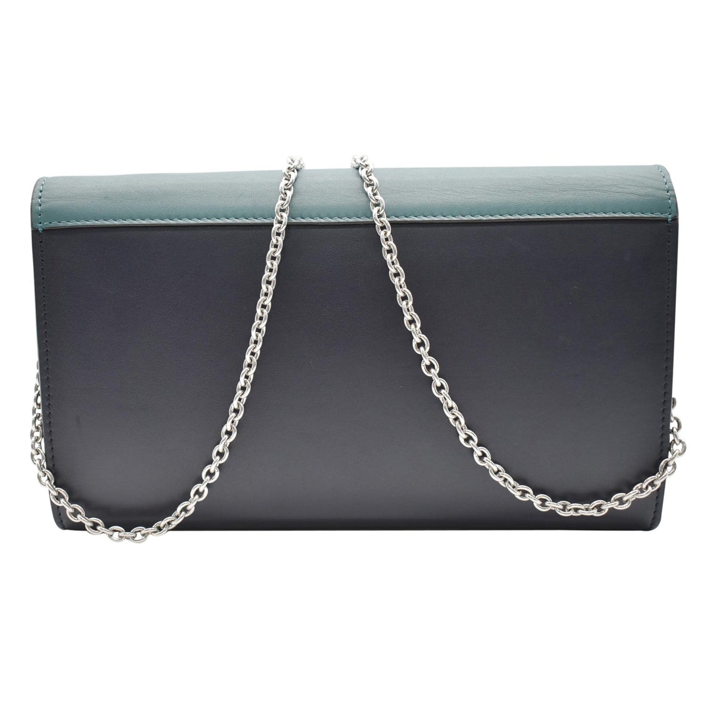 CELINE Pocket Envelope Leather Shoulder Bag Multicolor