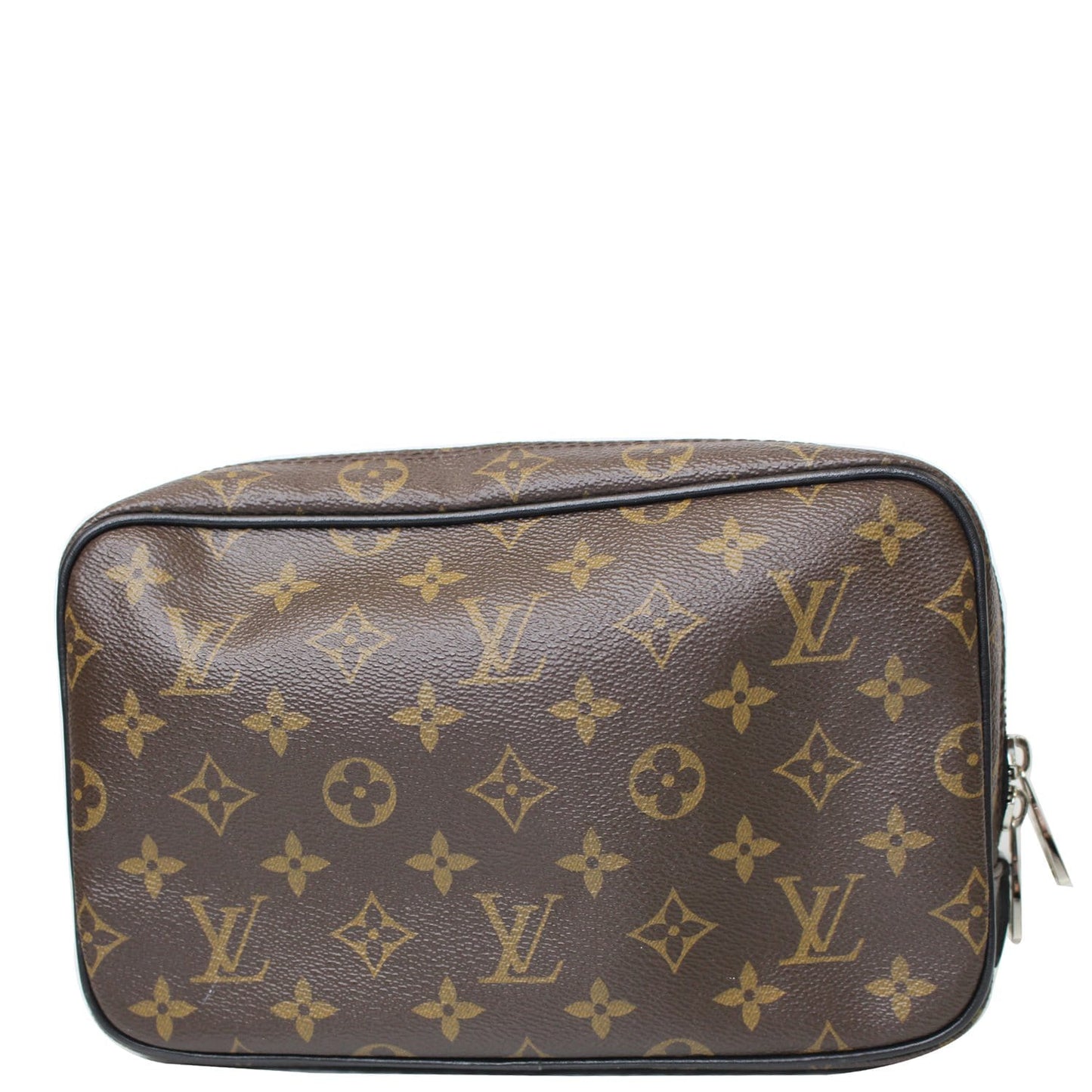 LOUIS VUITTON Monogram Macassar Toilet Pouch GM Brown