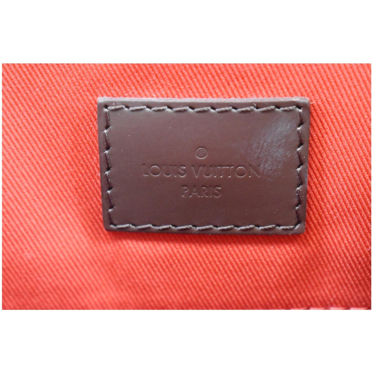 LOUIS VUITTON Graceful MM Damier Ebene Shoulder Bag Brown