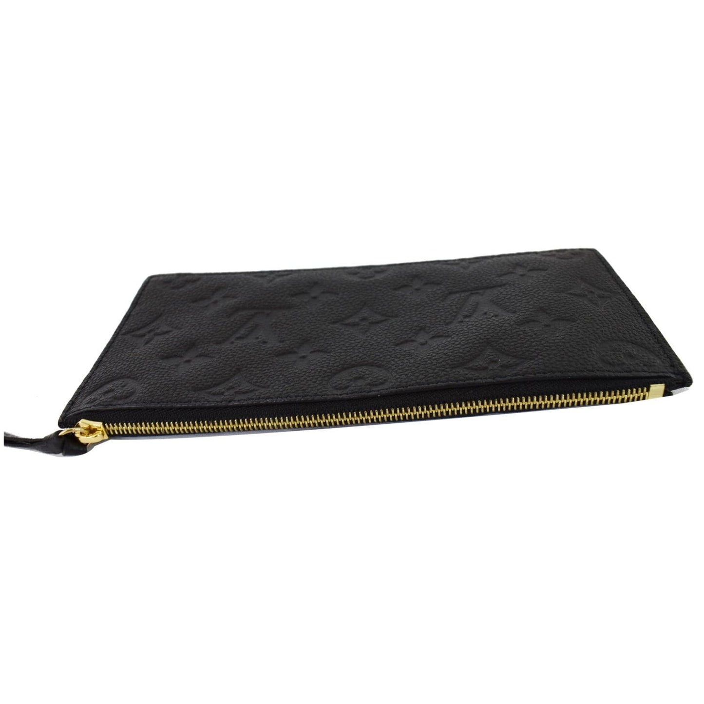 LOUIS VUITTON Felicie Empreinte Insert Zippy Wallet Black