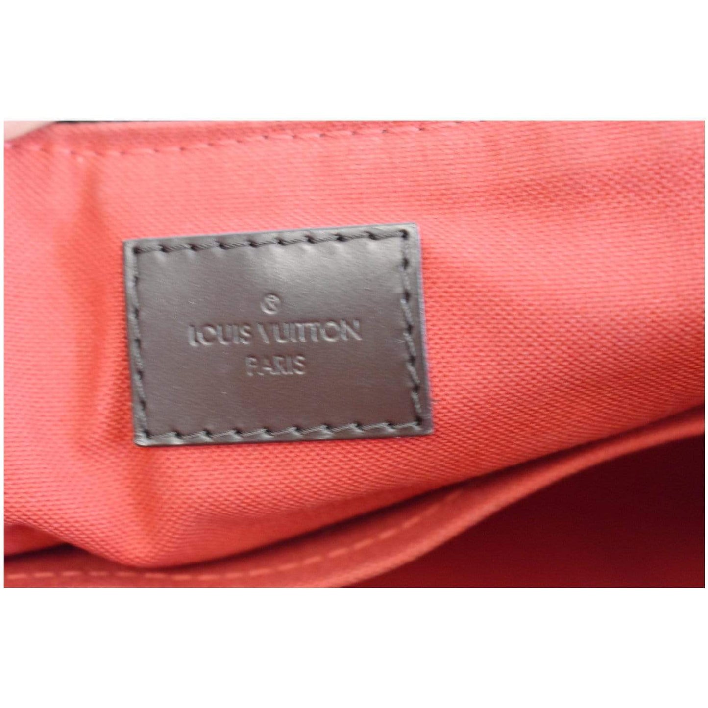 LOUIS VUITTON Siena GM Damier Ebene Shoulder Bag Brown