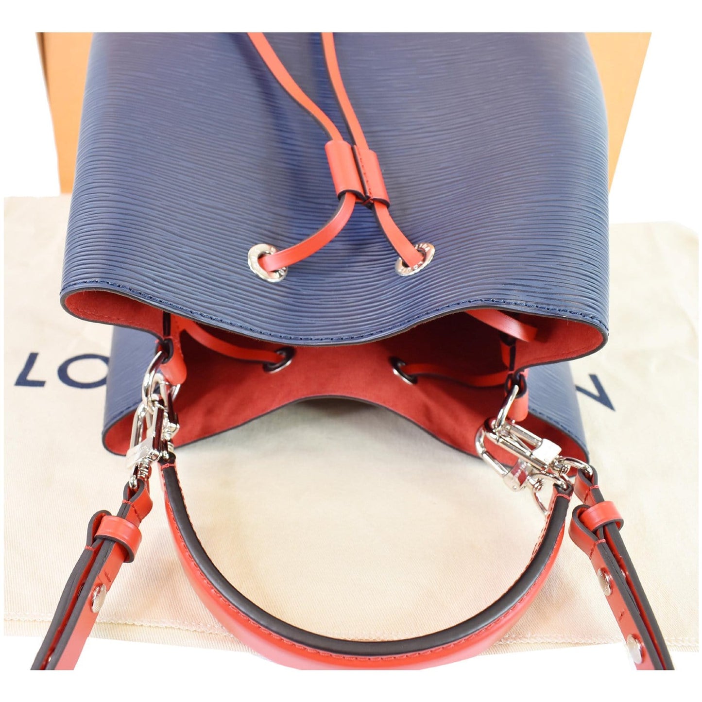 LOUIS VUITTON Neonoe Epi Leather Shoulder Bag Indigo - Last Call
