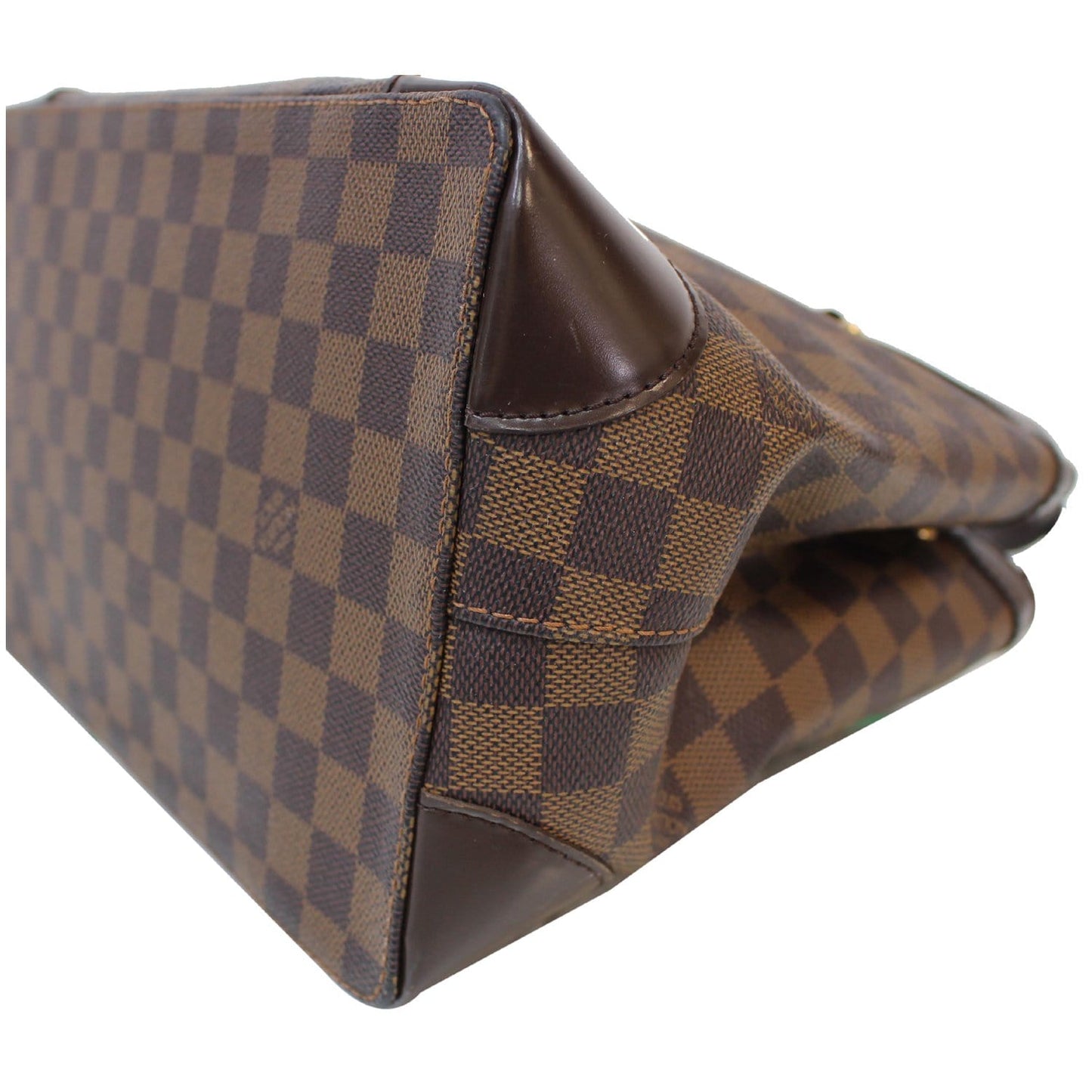 LOUIS VUITTON Hampstead PM Damier Ebene Shoulder Bag Brown