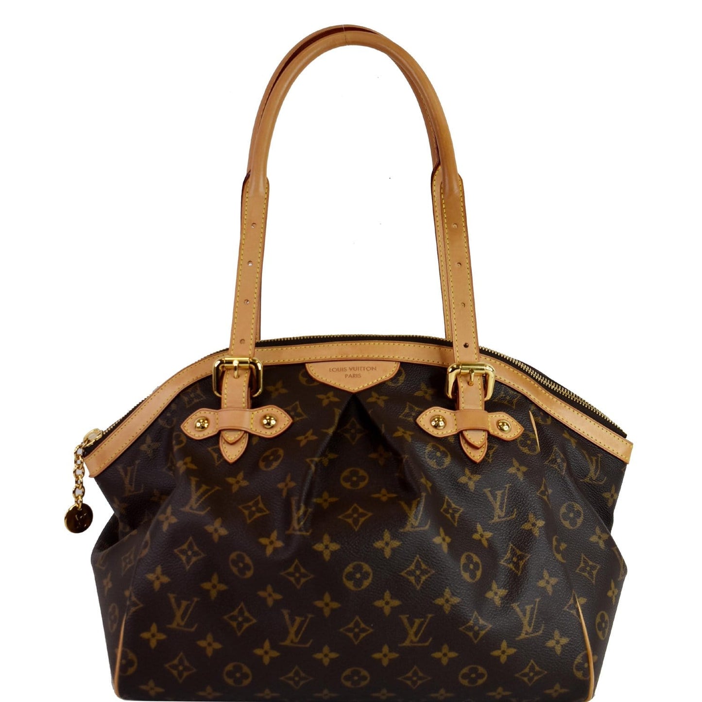 LOUIS VUITTON  Tivoli GM Monogram Canvas Shoulder Bag Brown