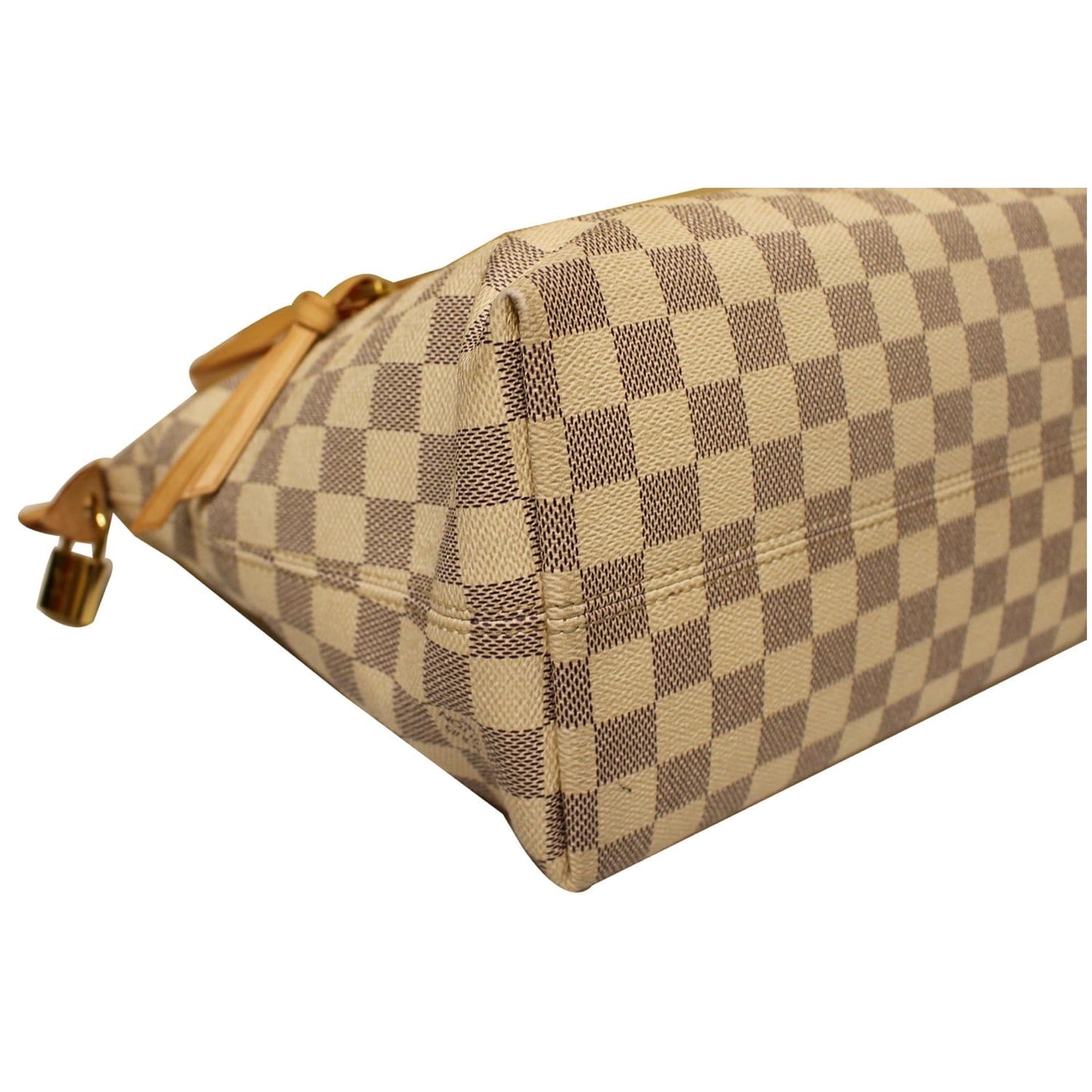 LOUIS VUITTON Iena PM Damier Azur Shoulder Bag White