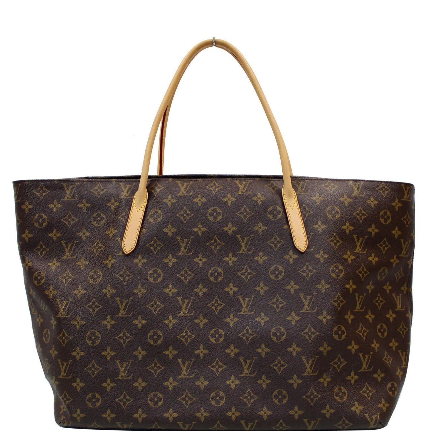 LOUIS VUITTON Raspail GM Monogram Canvas Shoulder Bag Brown