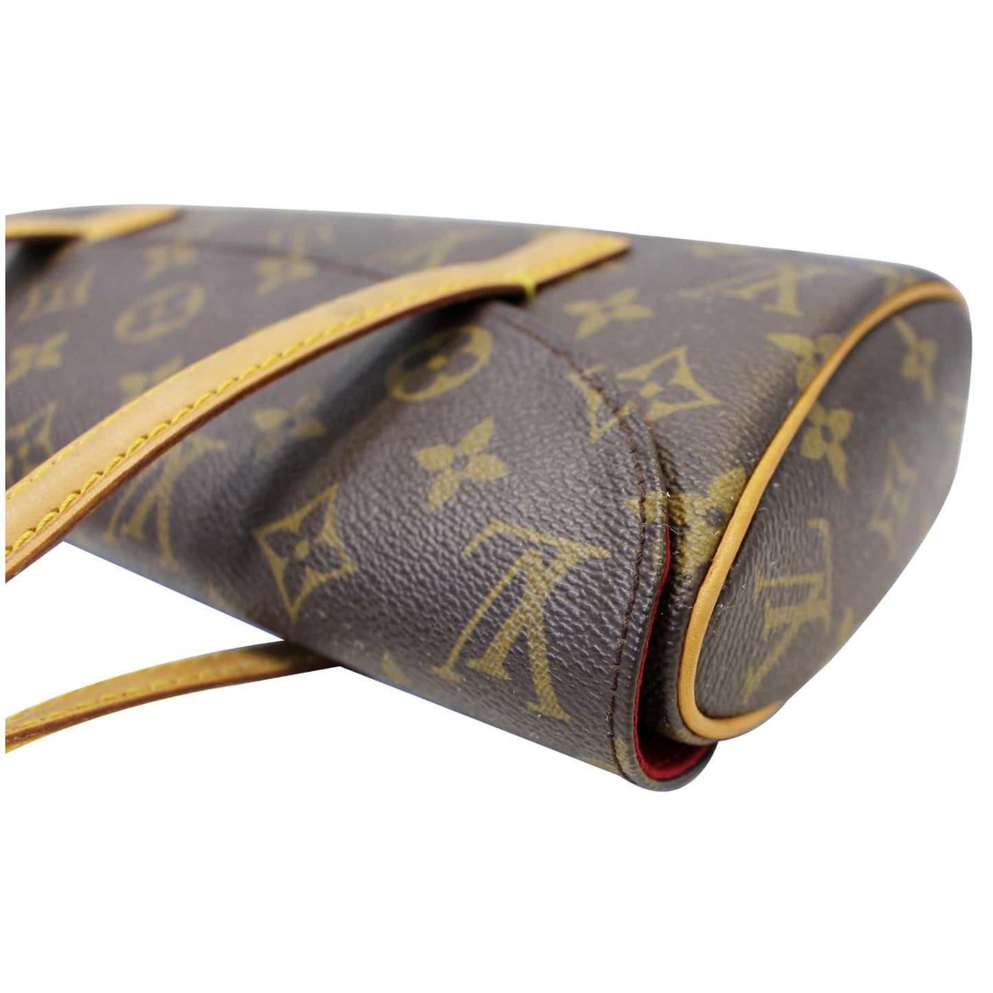 LOUIS VUITTON Sonatine Monogram Canvas Satchel Bag