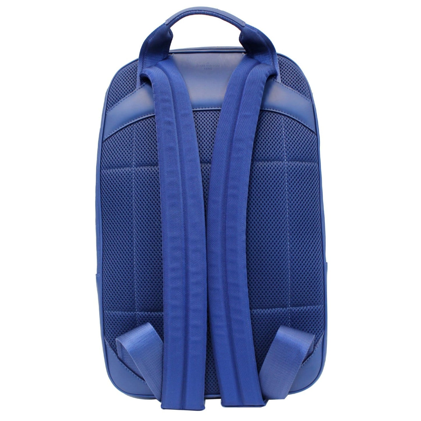 LOUIS VUITTON Michael NM Damier Infini Leather Backpack Bag Blue