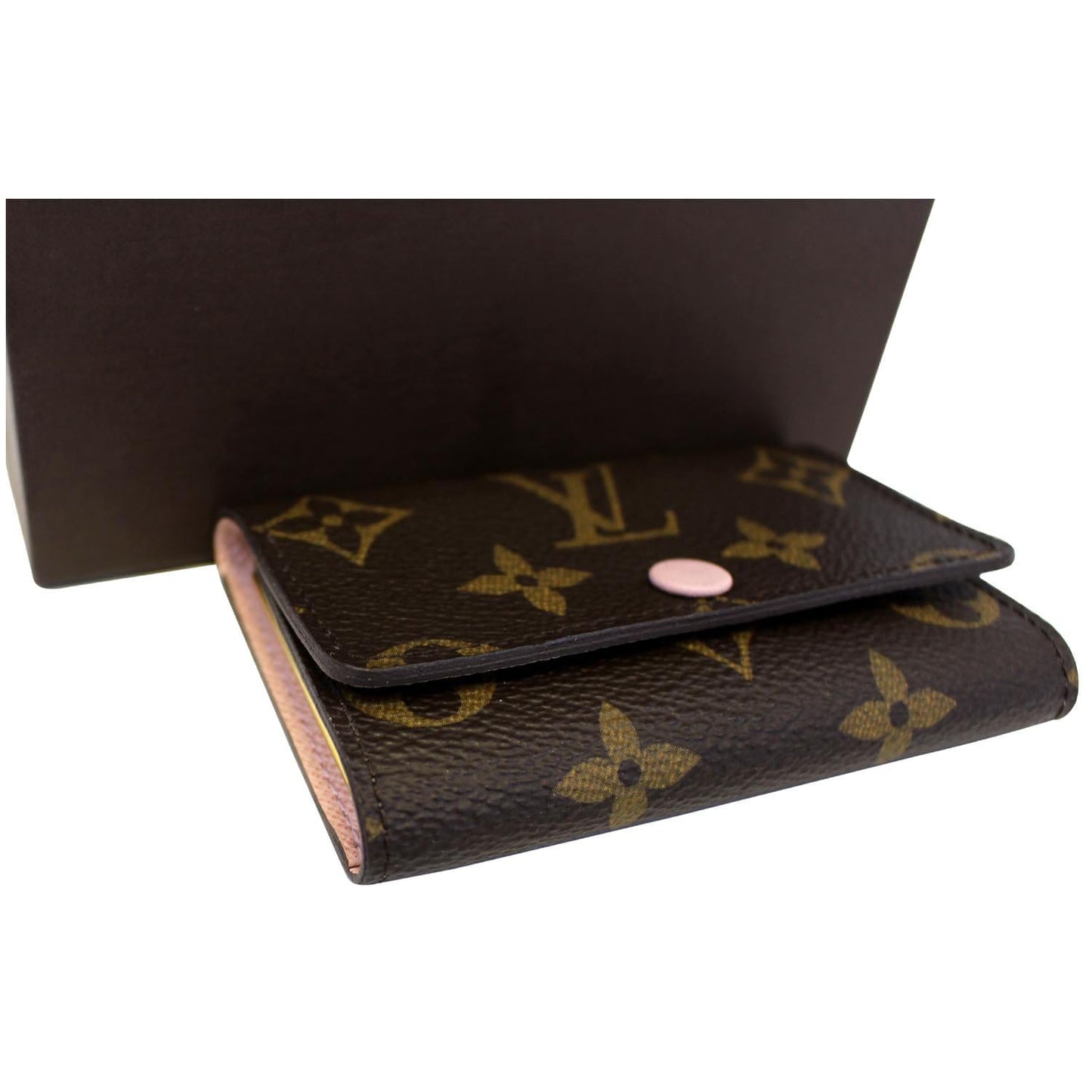 LOUIS VUITTON Monogram Canvas 6 Key Holder Rose Ballerine