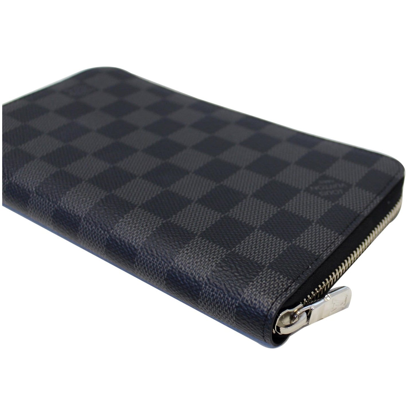 LOUIS VUITTON Zippy Organizer Damier Graphite Wallet Black