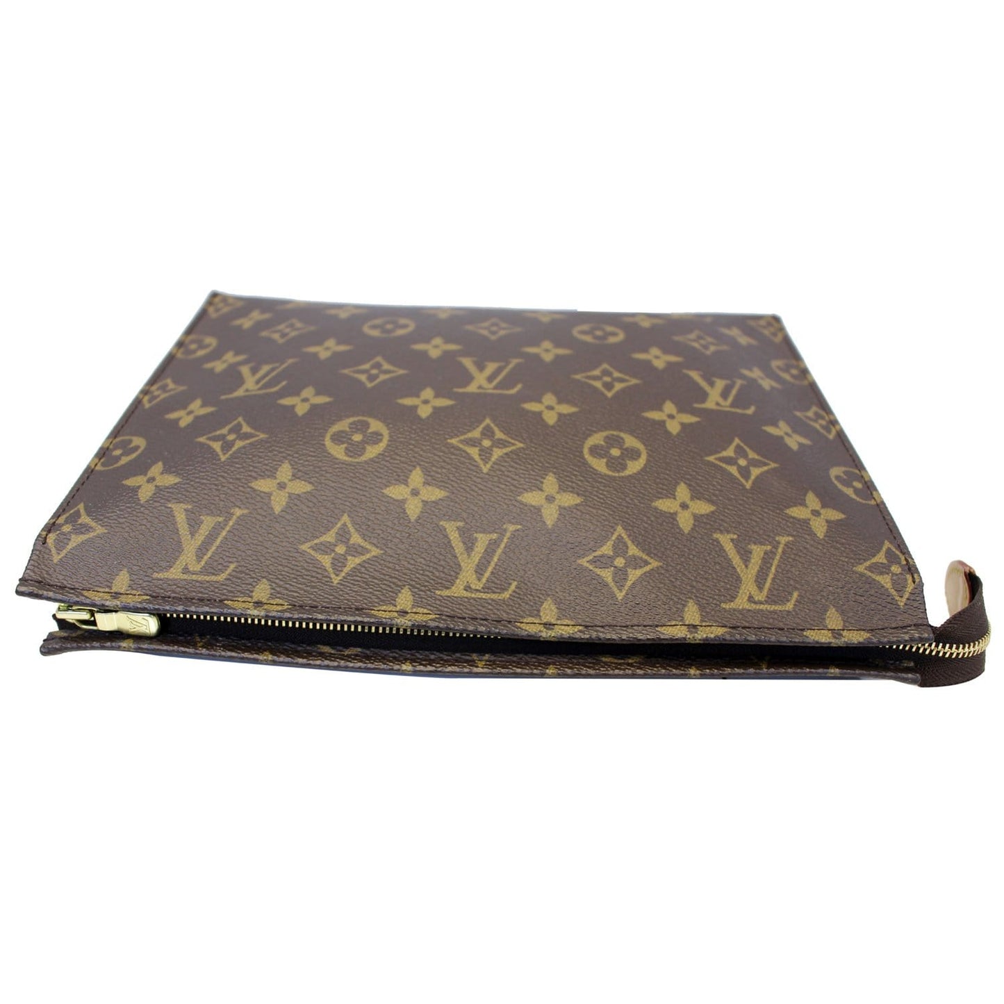 LOUIS VUITTON Poche Toilette 19 Monogram Canvas Cosmetics Pouch