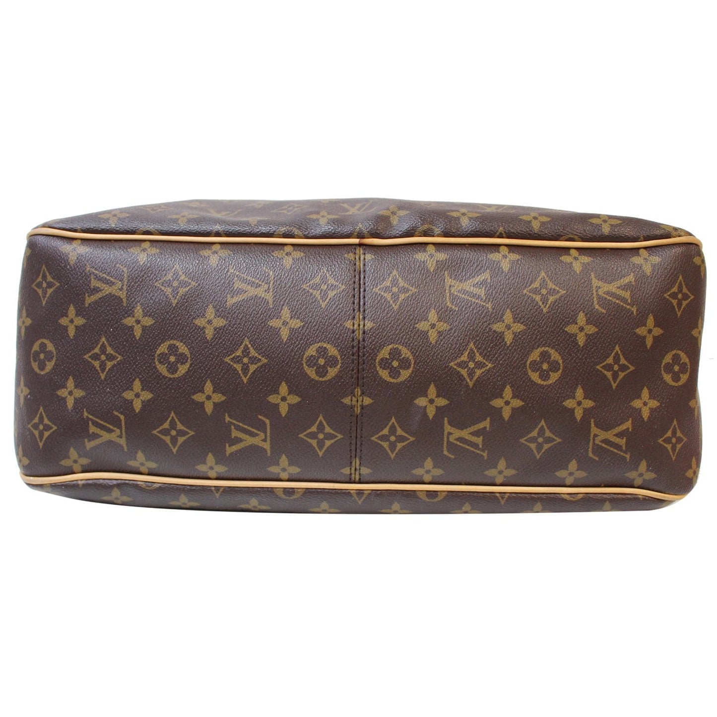 LOUIS VUITTON Delightful MM Monogram Canvas Shoulder Bag Brown