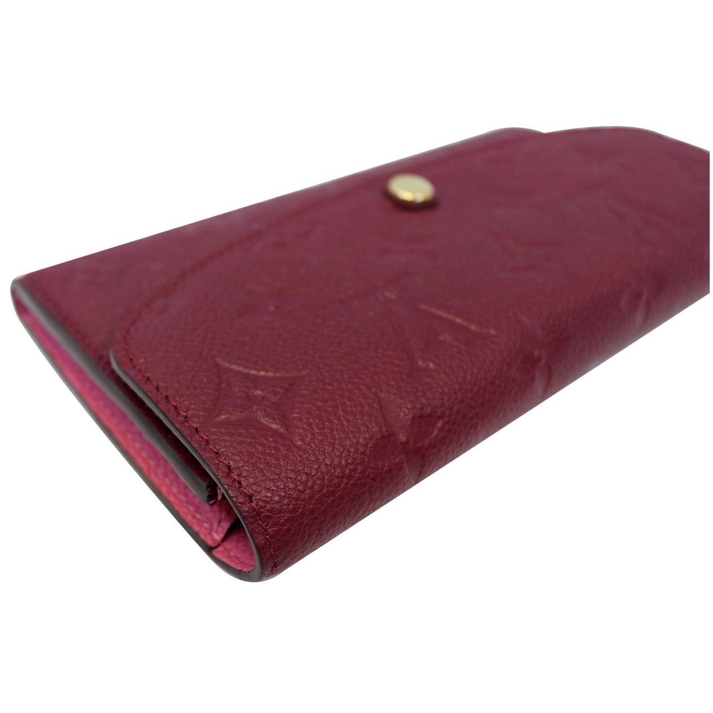 LOUIS VUITTON Emilie Monogram Empreinte Wallet Aurore