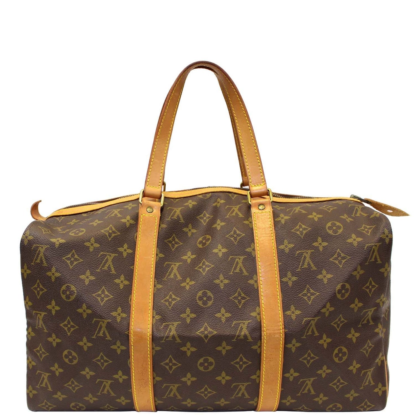 LOUIS VUITTON  Sac Souple 45 Monogram Canvas Boston Bag