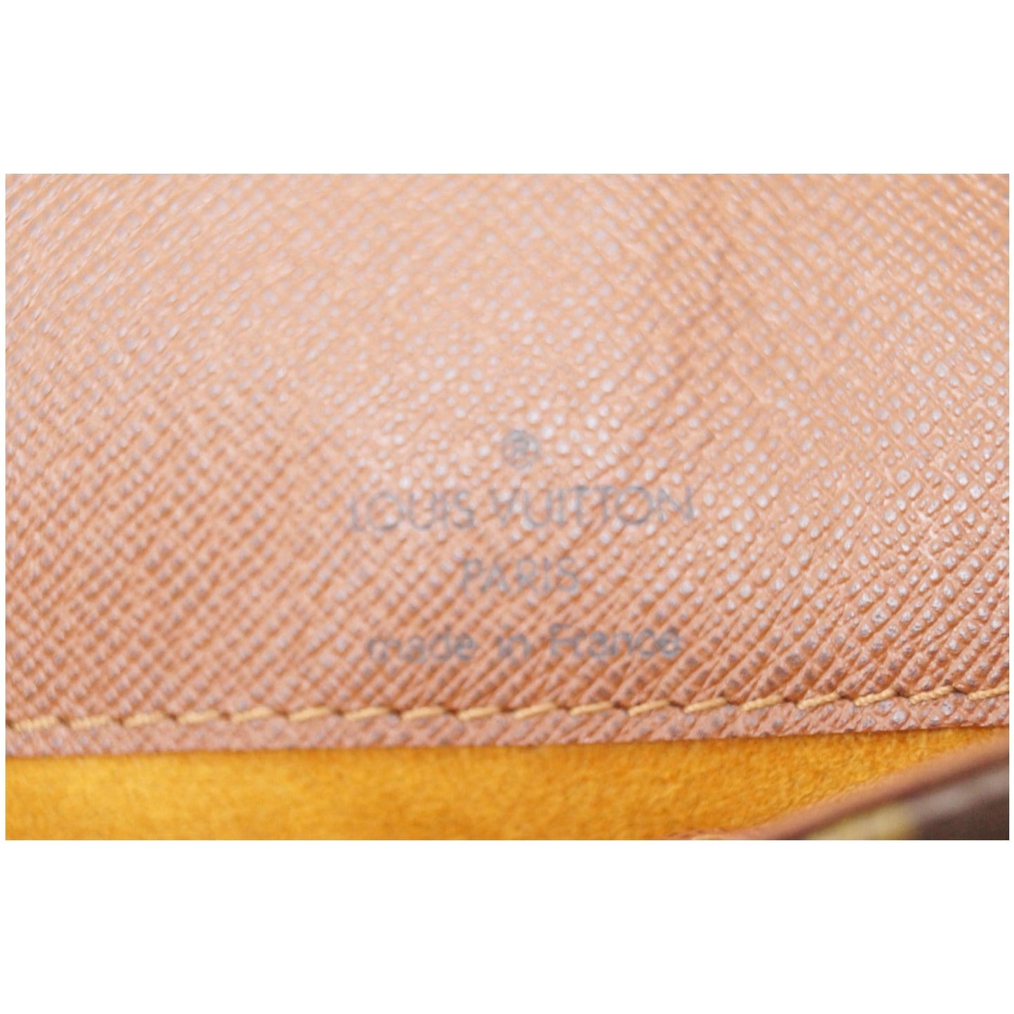 LOUIS VUITTON Musette Tango Monogram Canvas Short Strap Shoulder Bag Brown