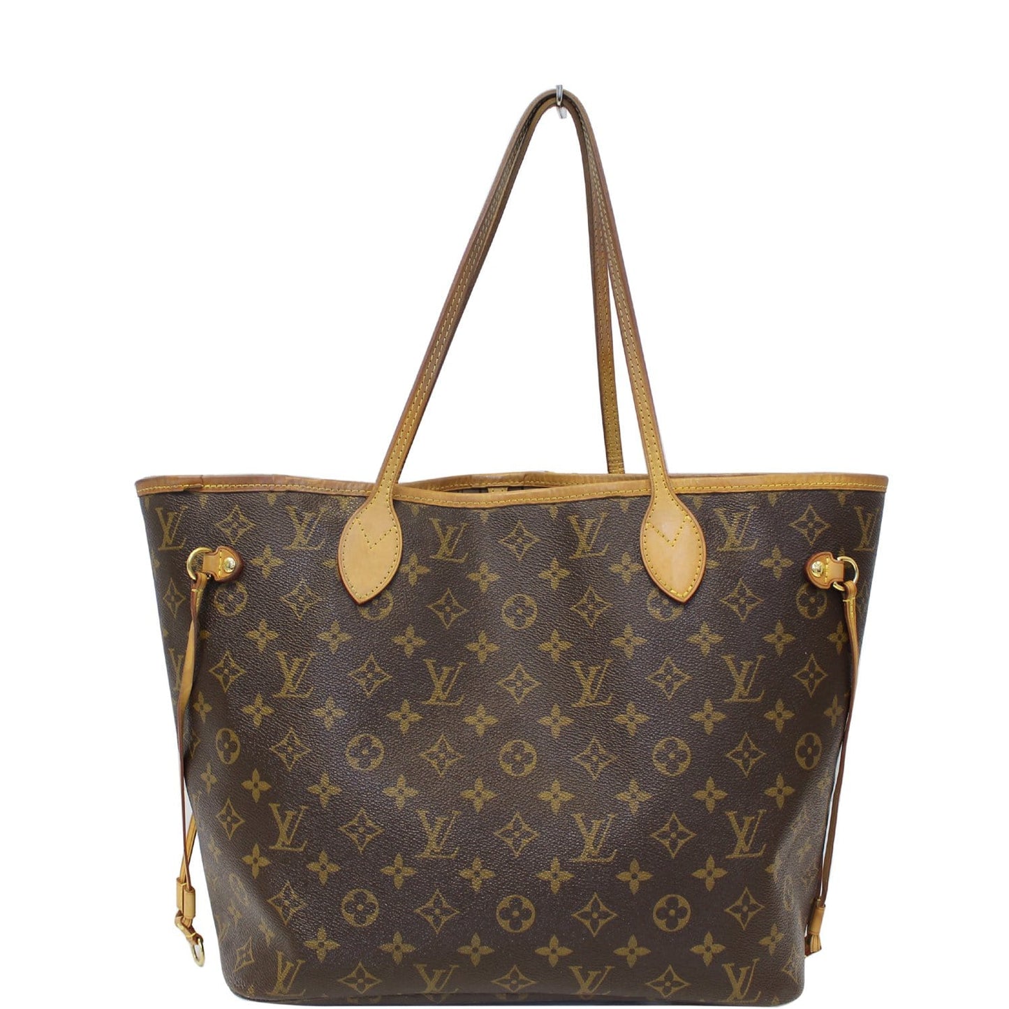 LOUIS VUITTON Neverfull MM Monogram Canvas Brown Tote Shoulder Bag