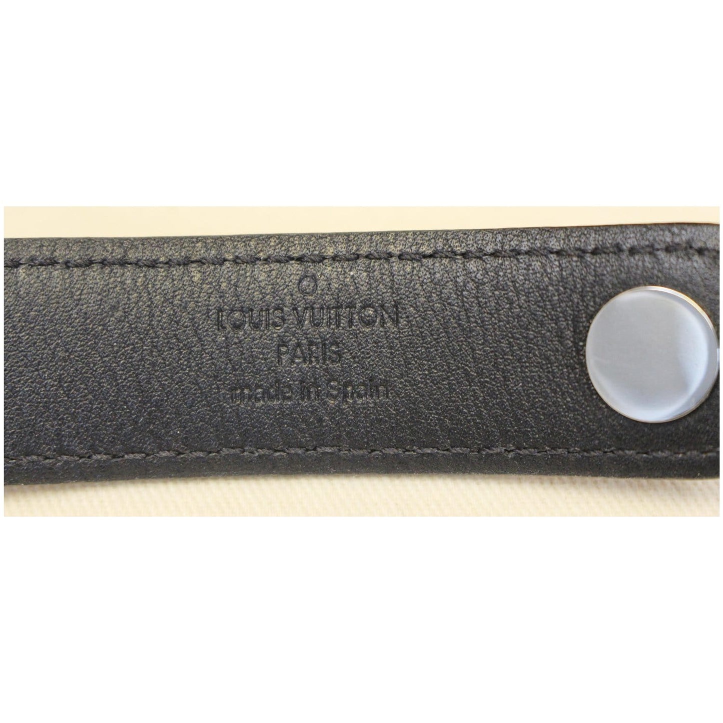 LOUIS VUITTON Hockenheim Monogram Canvas Bracelet 19