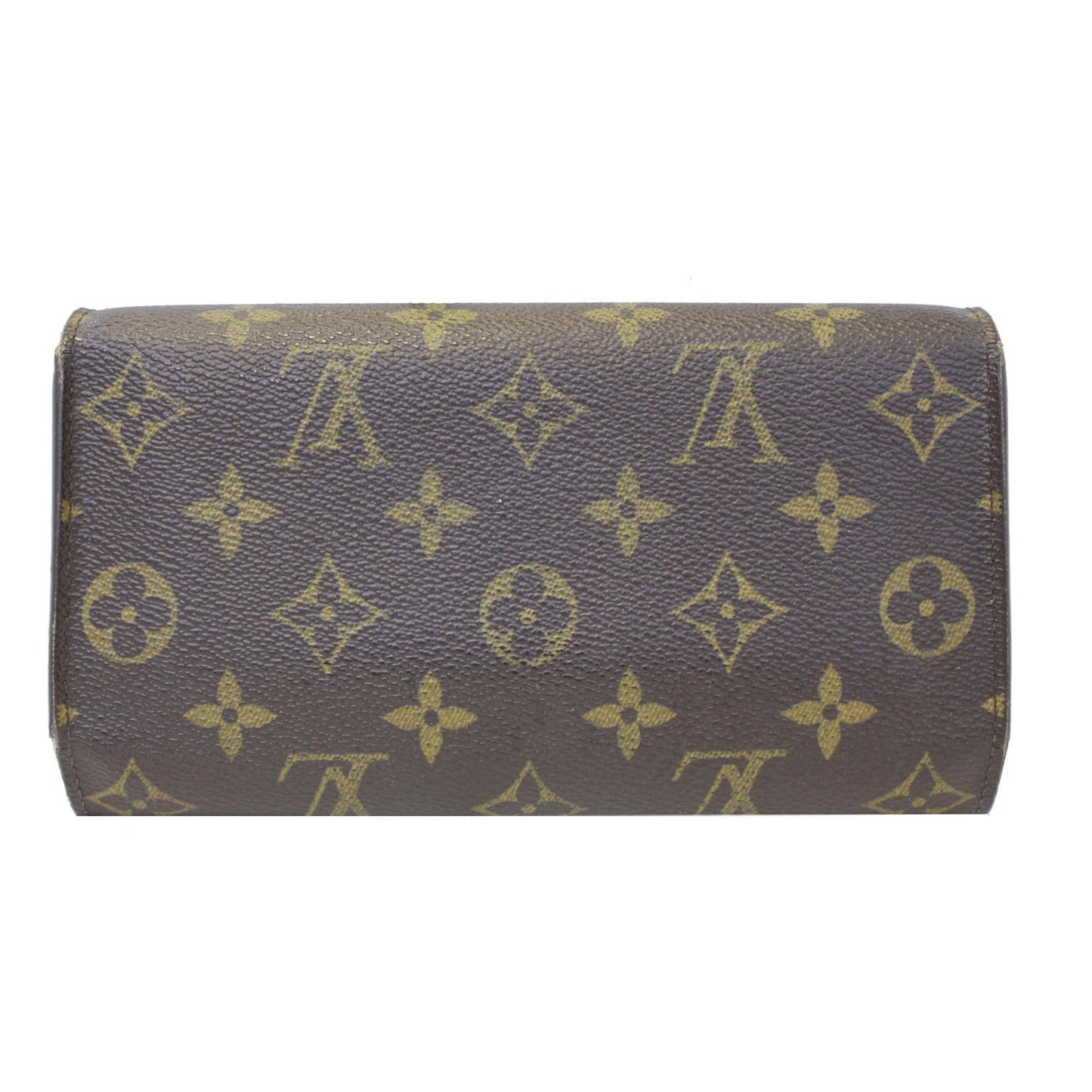 LOUIS VUITTON Porte Tresor International Monogram Canvas Wallet Brown