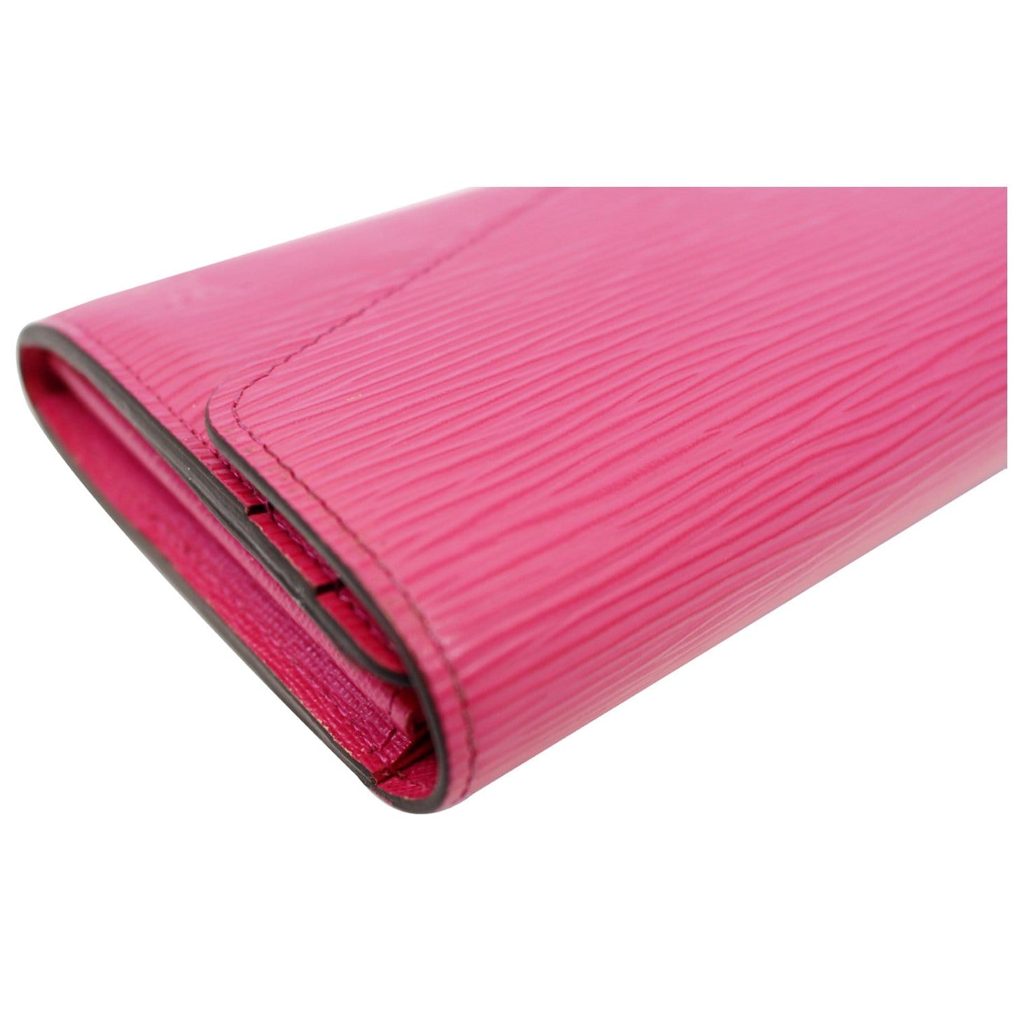 Louis Vuitton Sarah Epi Leather Wallet Pink