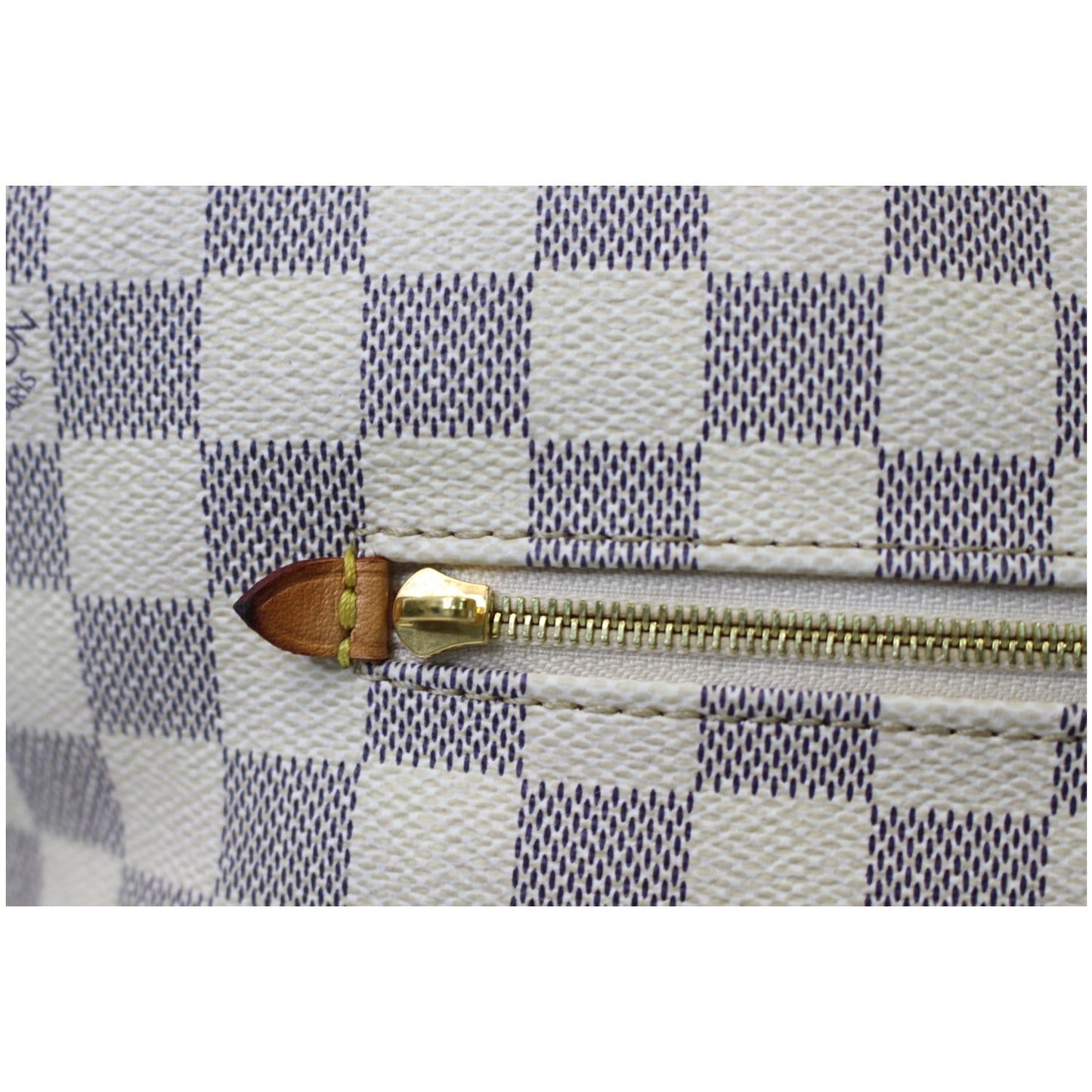 LOUIS VUITTON Iena MM Damier Azur Shoulder Bag White - 15% OFF