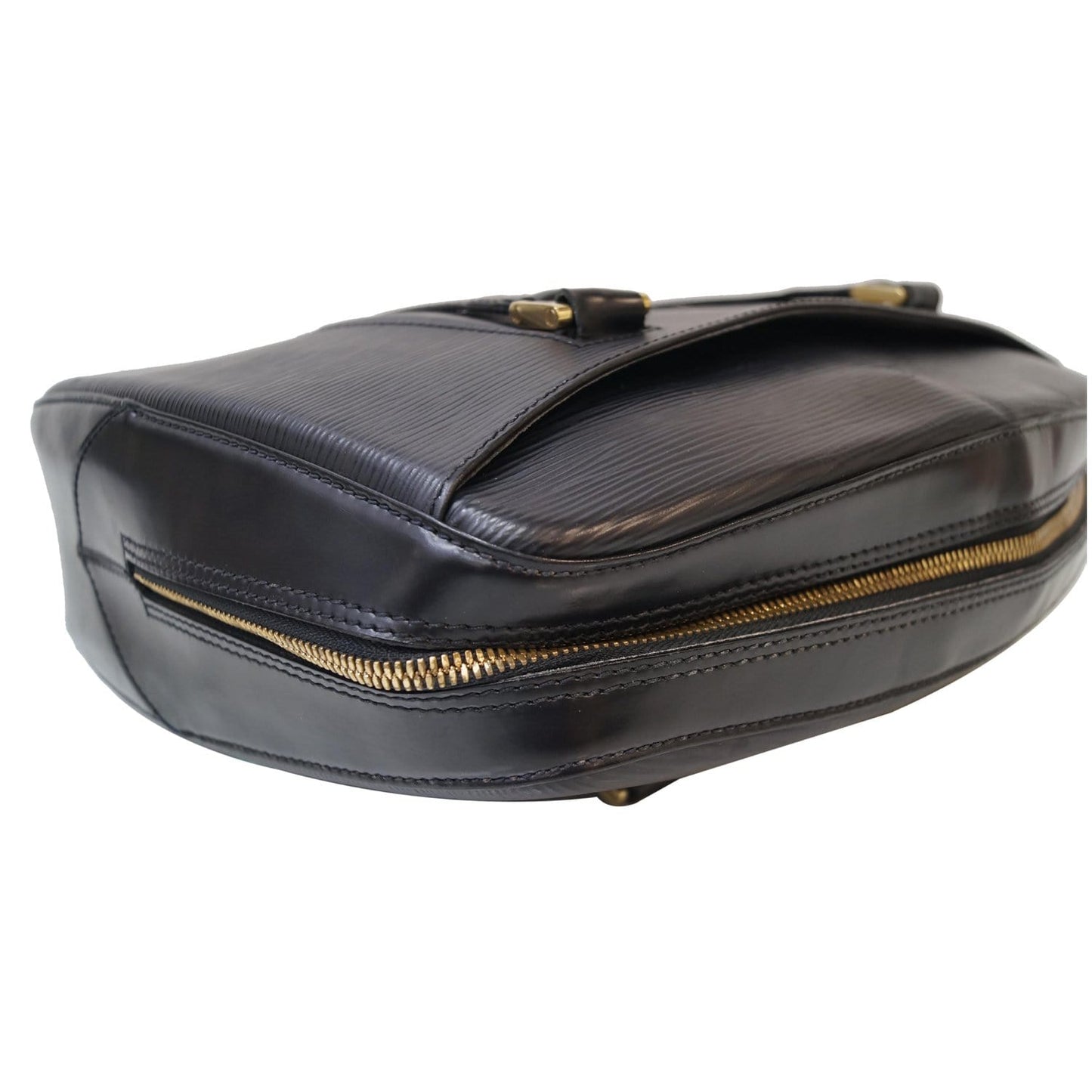 LOUIS VUITTON Voltaire Black Epi Leather Shoulder Bag Black