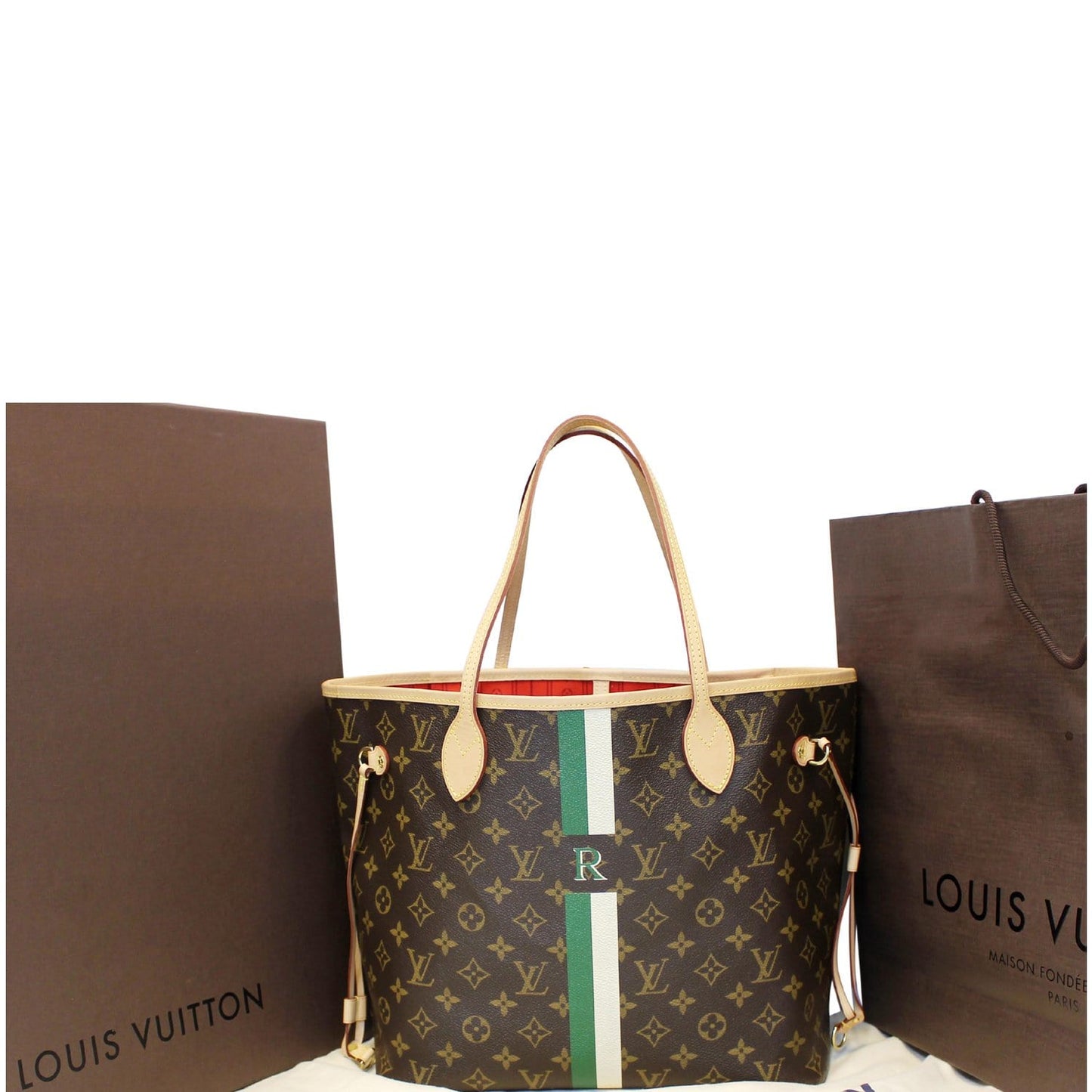 LOUIS VUITTON NEVERFULL MM MON MONOGRAM CANVAS TOTE BAG