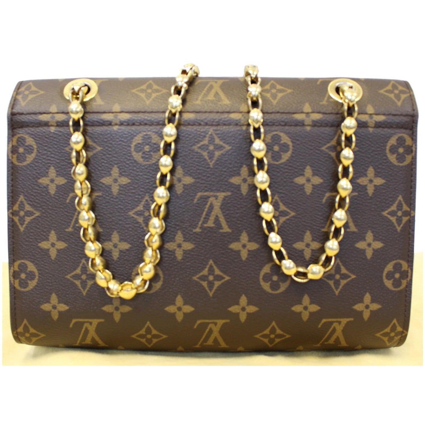 LOUIS VUITTON Victoire Monogram Canvas Shoulder Crossbody Bag Brown - 25% OFF