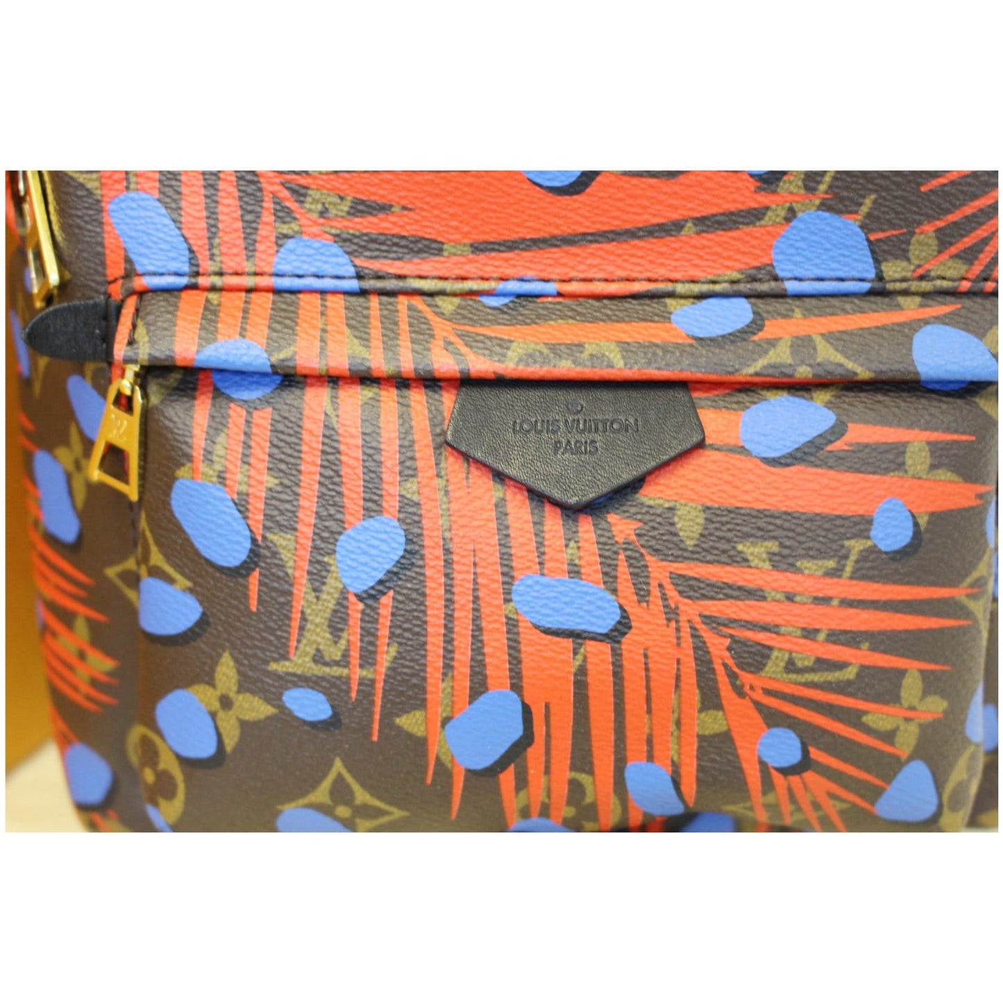 LOUIS VUITTON Palm Springs PM Monogram Jungle Dots Backpack Bag Brown - 25% OFF