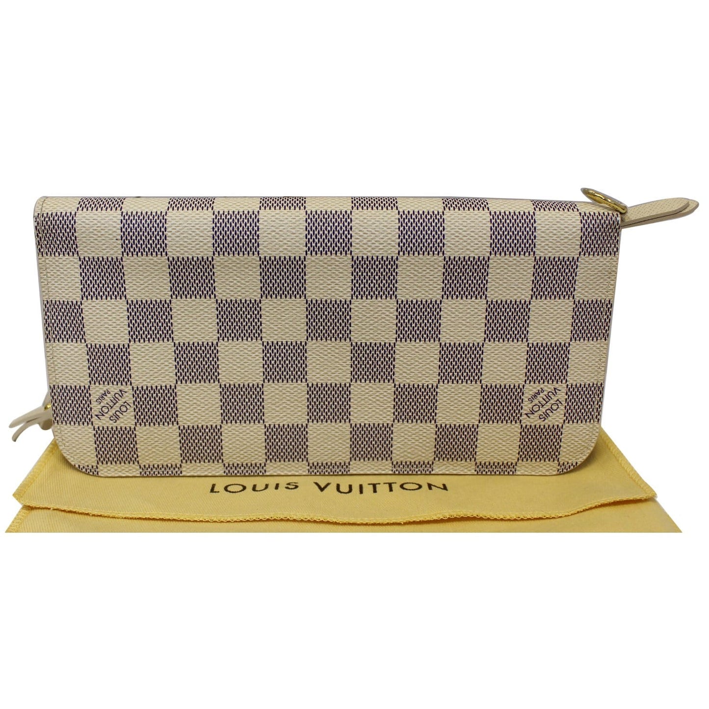 LOUIS VUITTON Insolite Damier Azur Wallet White