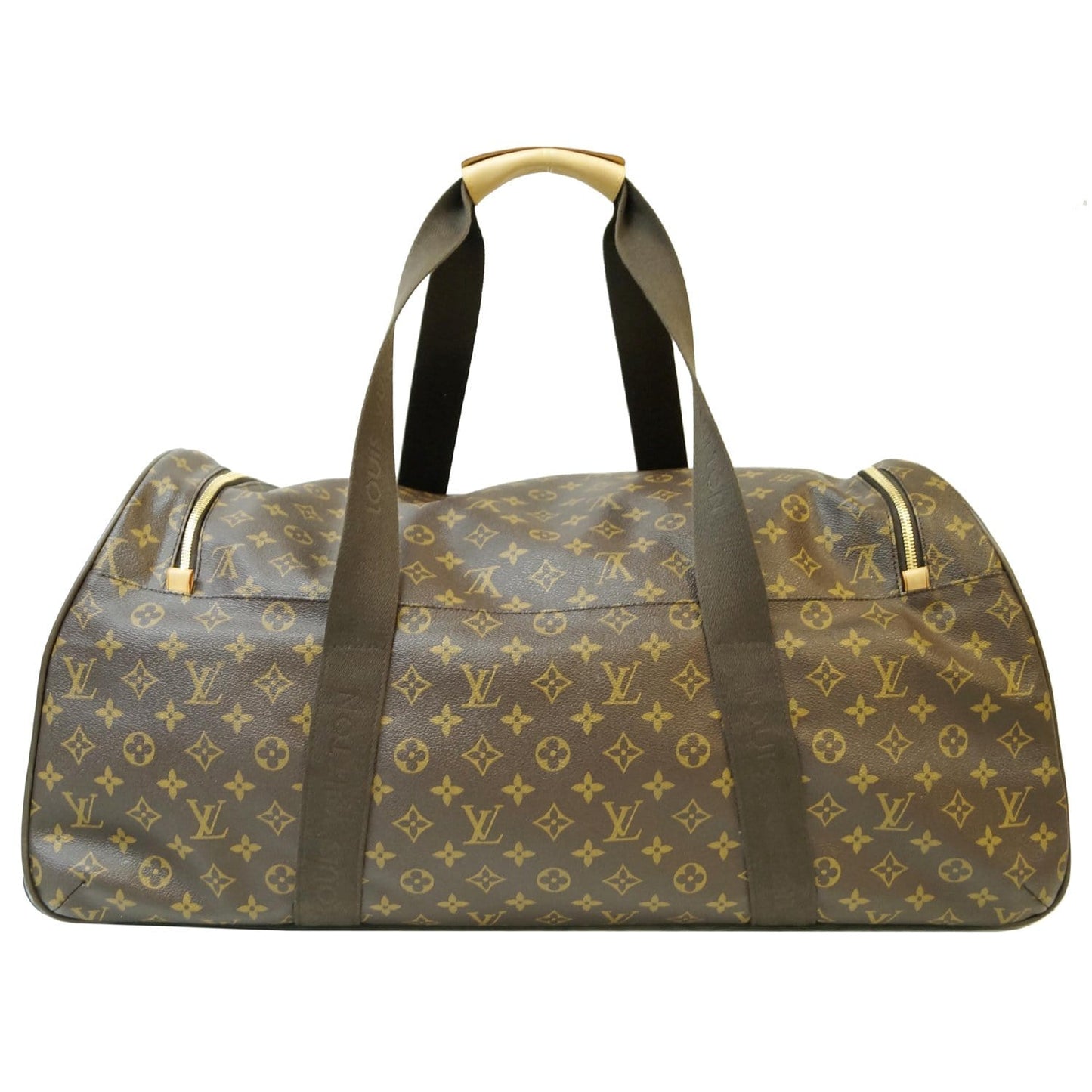 LOUIS VUITTON Neo Eole 55 Monogram Canvas Rolling Duffle Bag Brown