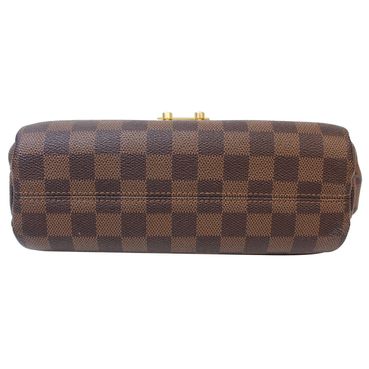 LOUIS VUITTON Croisette Damier Ebene Shoulder Crossbody Bag Brown