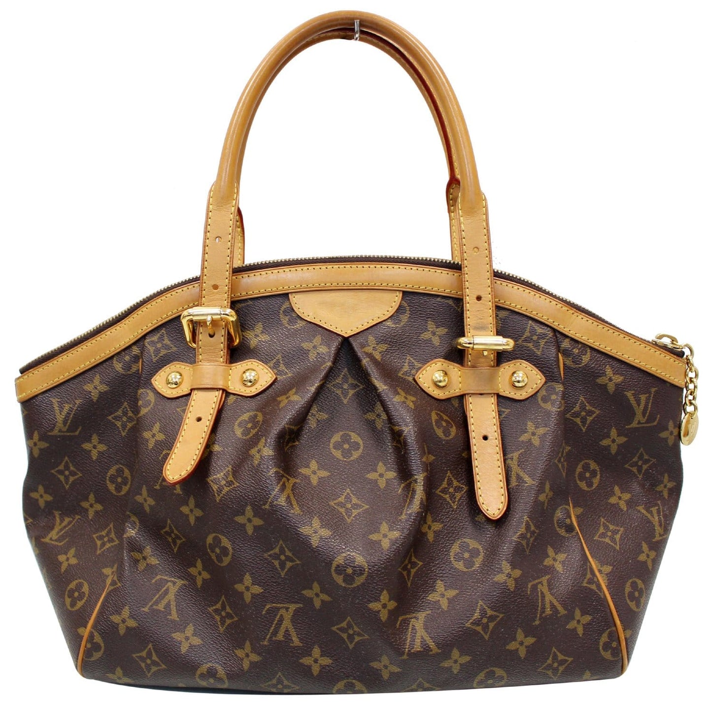 LOUIS VUITTON Tivoli GM Monogram Canvas Shoulder Bag Brown